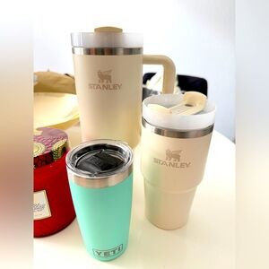 Stanley and Yeti Tumblers